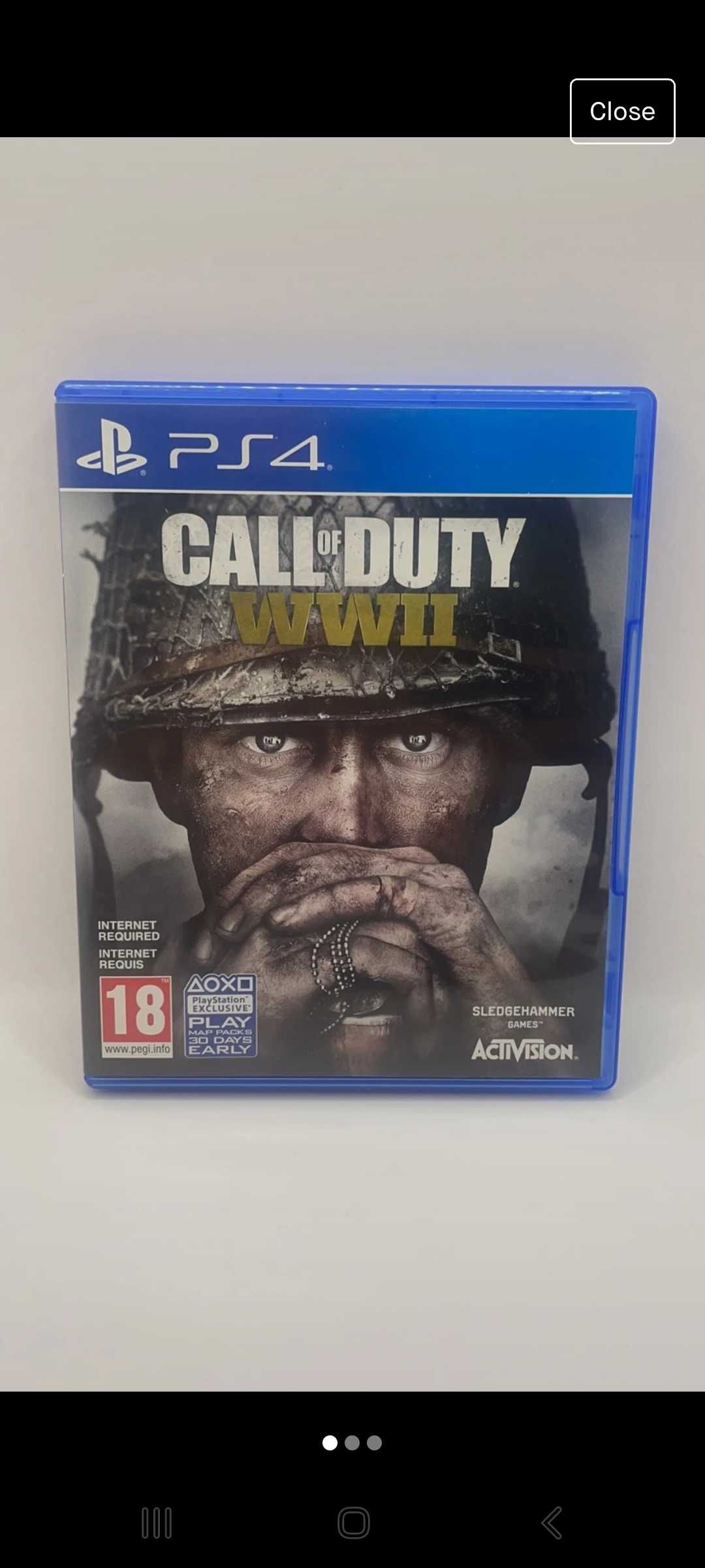 Jogo Call of Duty WW2 para ps4