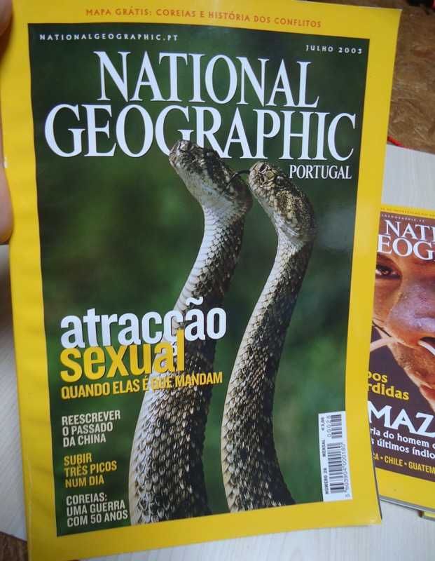 Revistas National Geographic 2003