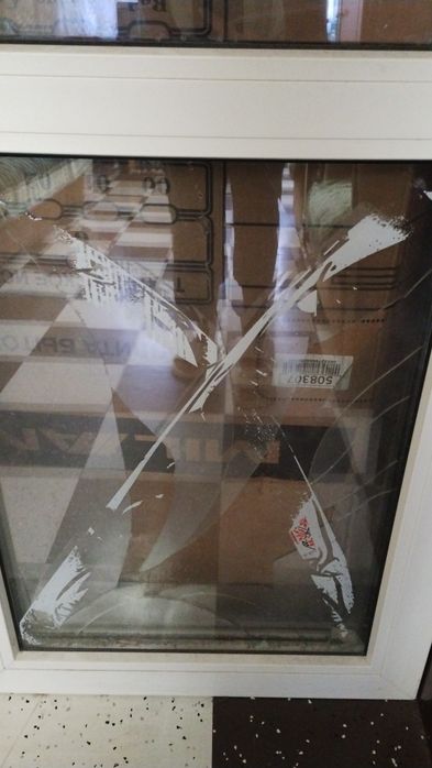 Металопластикові двері б/у.