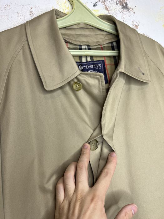 Плащ пальто мужское Burberry оригинал винтаж размер M - L
