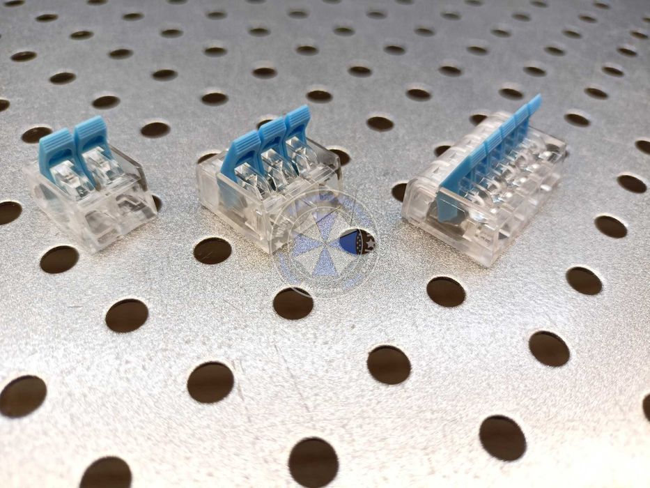Zestaw szybkozłączek elektrycznych 0,2-4mm² 60el.