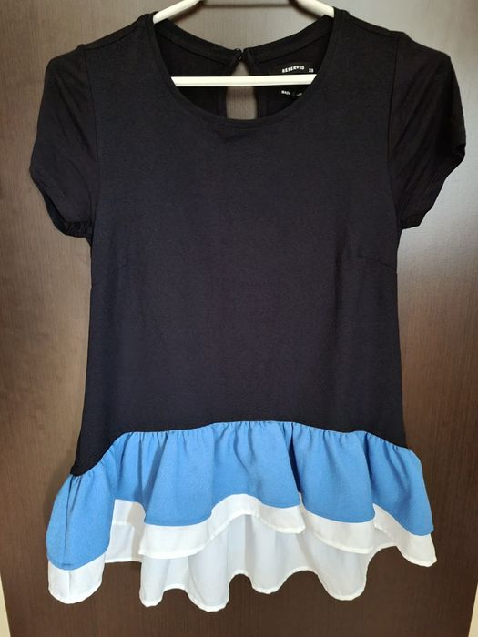 NOWA bluzka Reserved, tunika, r. XS, S, nastolatka