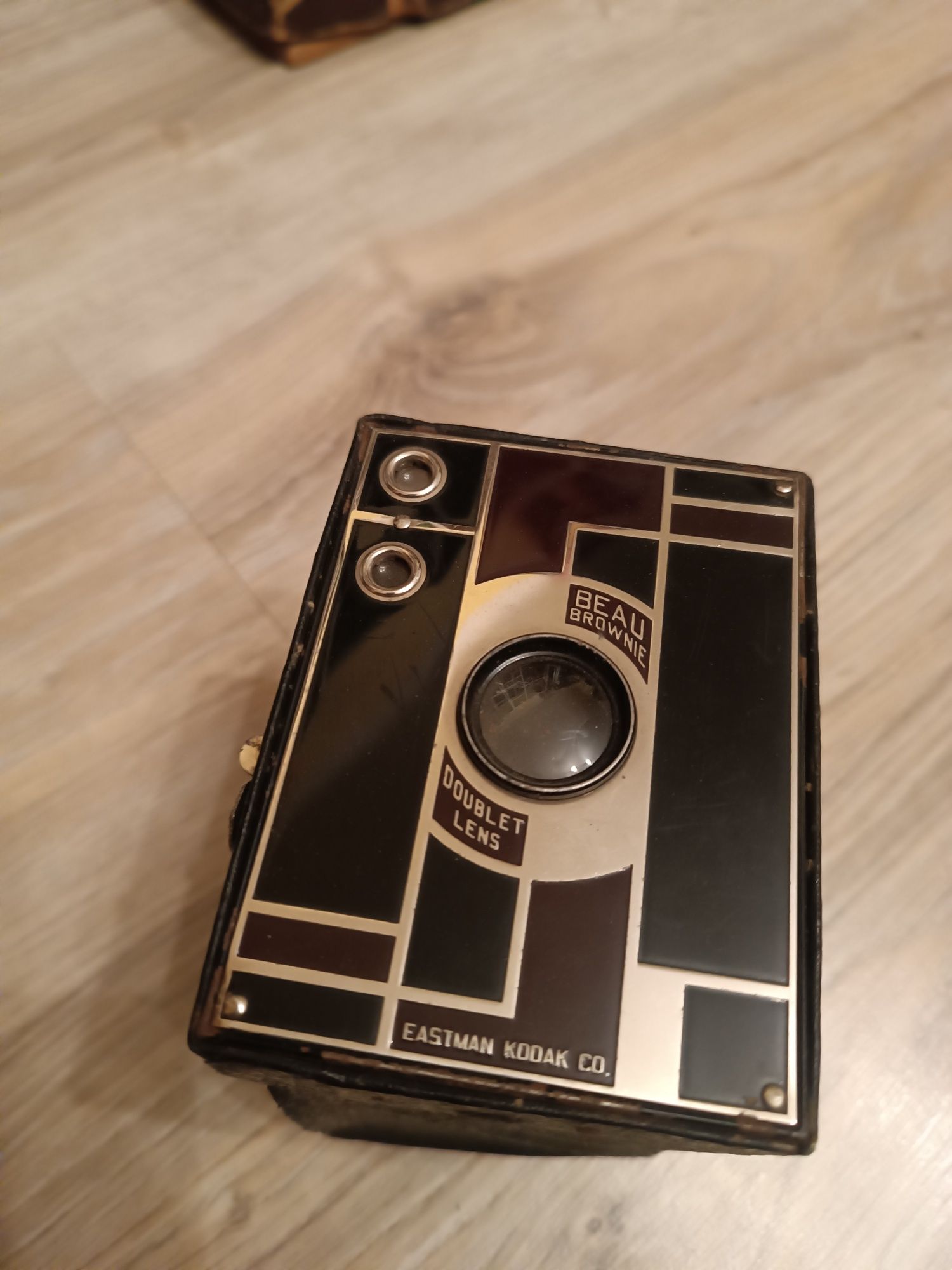 Apart Kodak No. 2 Braun Brownie Art Deco
