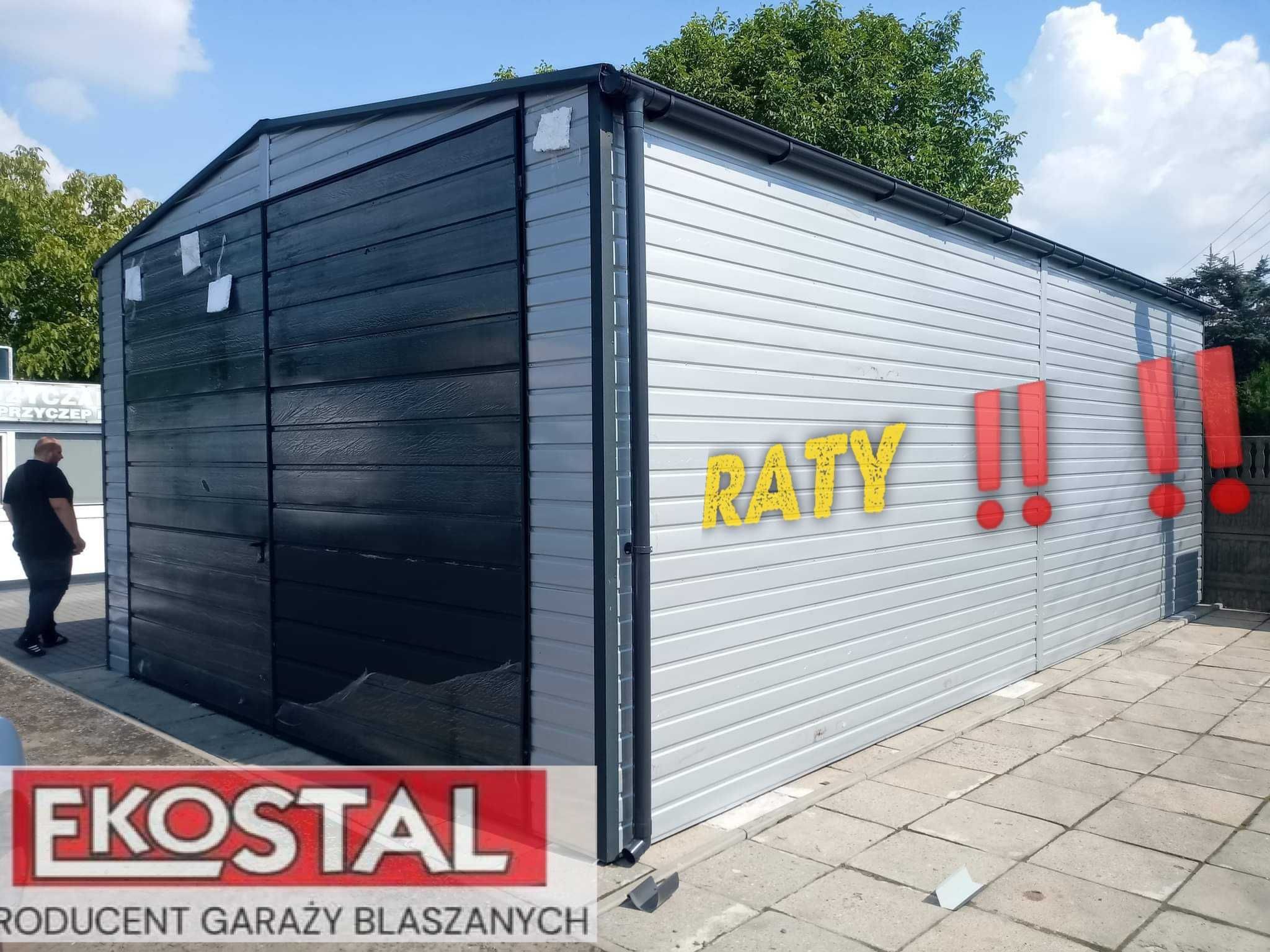 Garaż blaszany 5x6