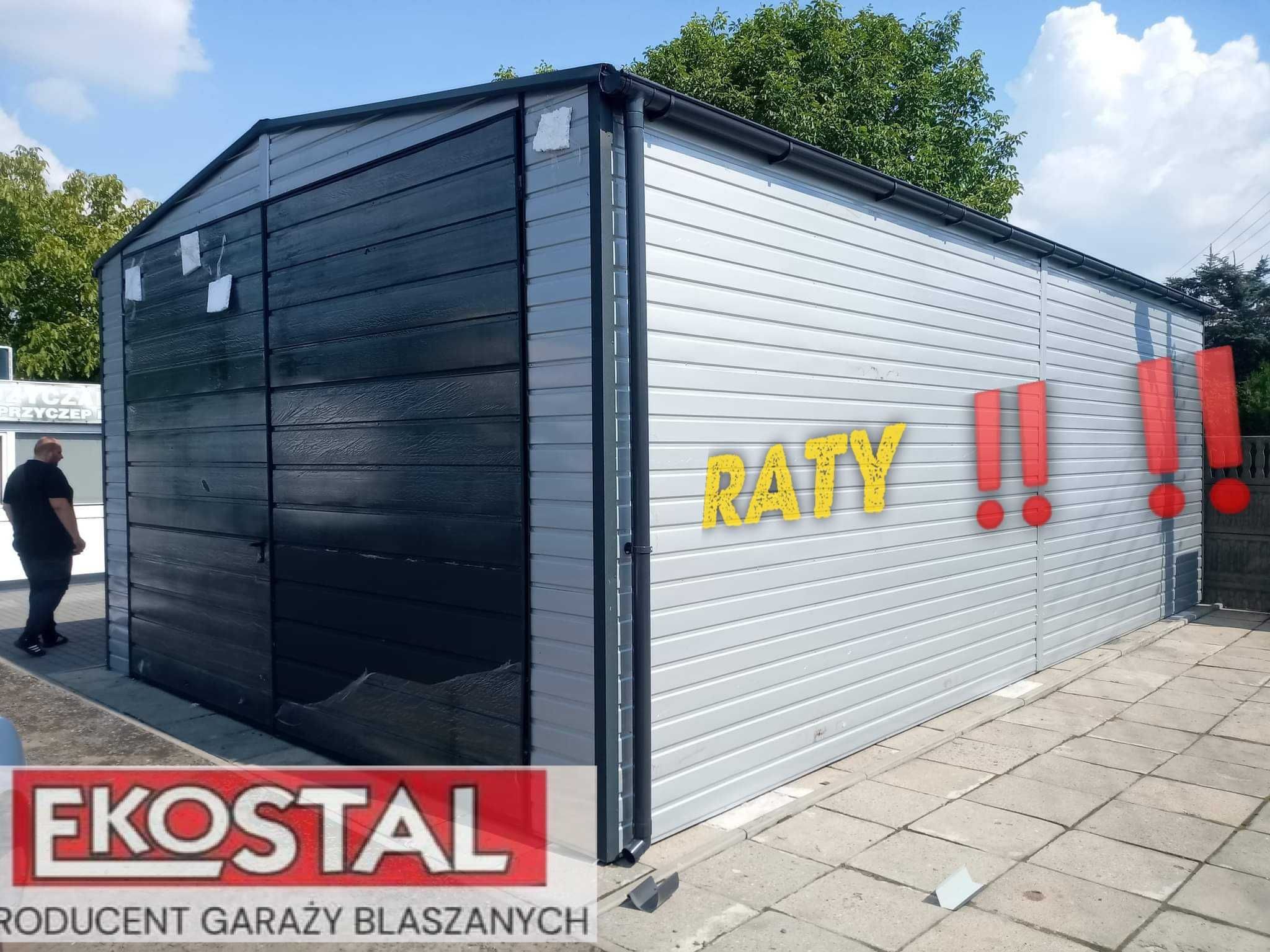 Garaż blaszany 5x6 Promocja  Filc GRATIS!!! RATY!