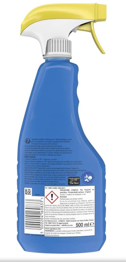 spray do czyszczenia powierzchni, oryginalny, 500 ml