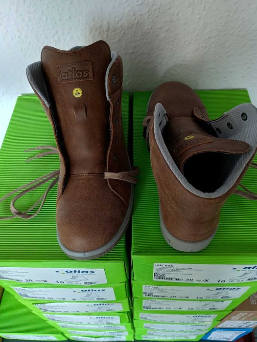 ATLAS Buty robocze Sneakersy wysokie z blachą S3 ESD A 585 r.43 UNIKAT