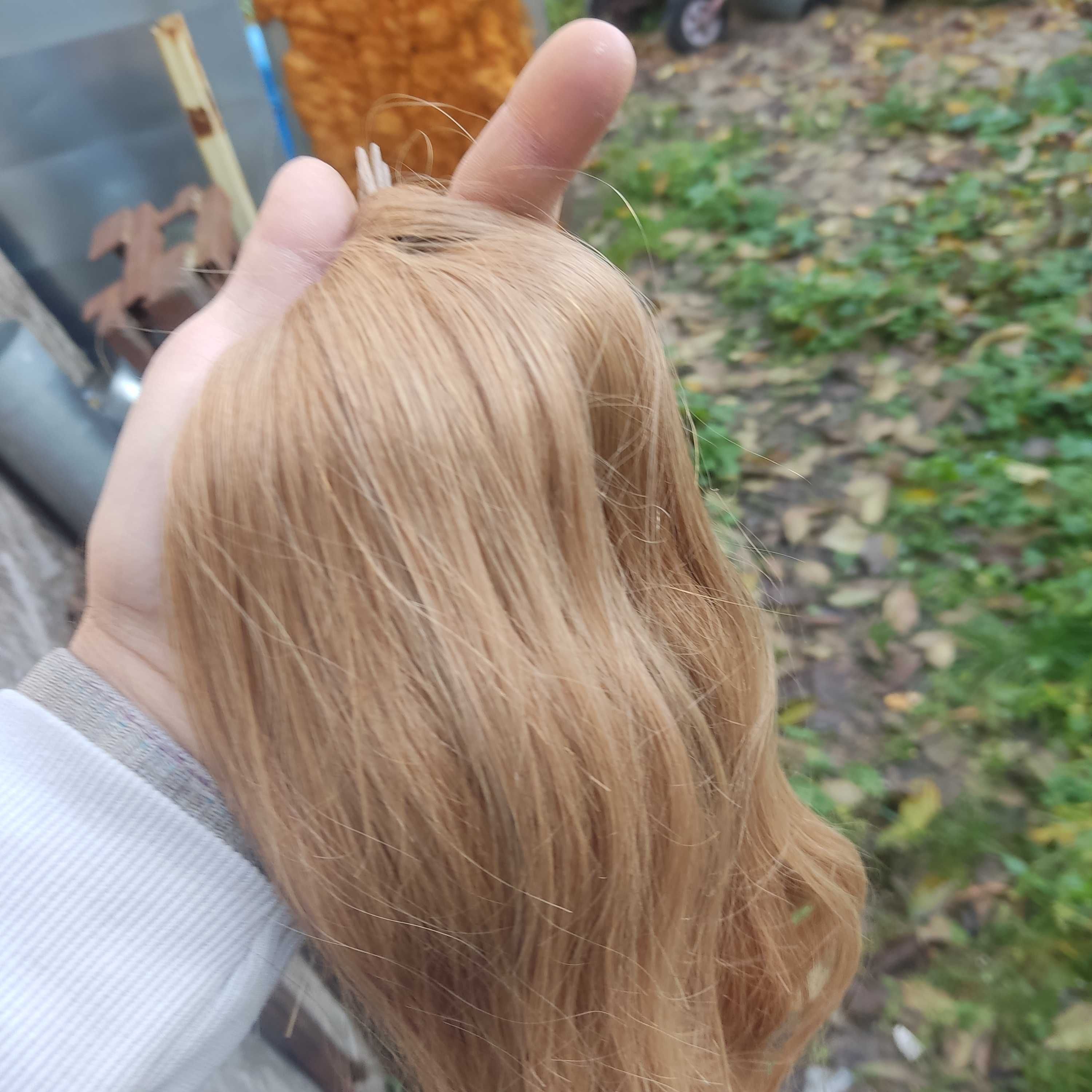 Włosy naturalne 100 pasm ok 43 cm / 212