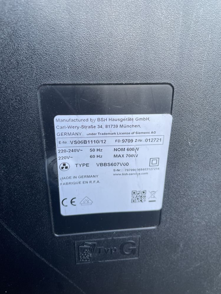 Odkurzacz Siemens Synchropower