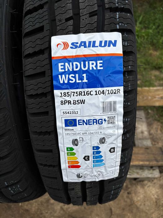 Okazja opony zimowe 185/75R16C 104/102R SAILUN ENDURE WSL1 NOWE 2025