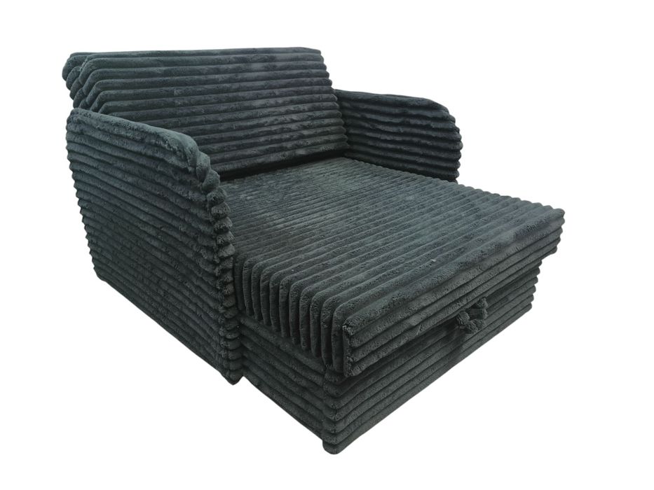 Sofa fotel amerykanka Kubuś dla dzieci z pojemnikiem na pościel