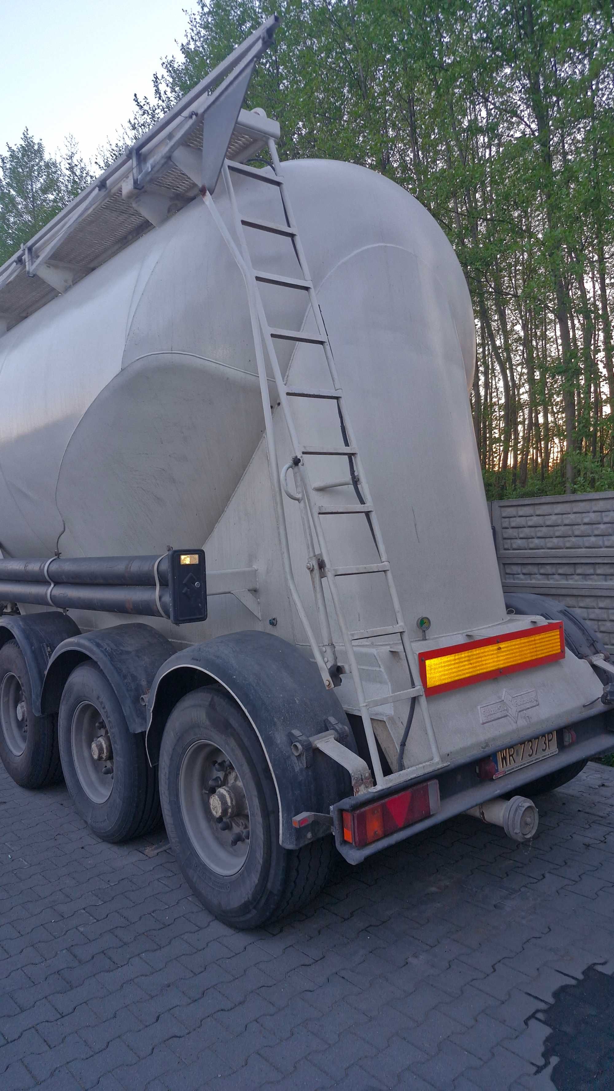cementonaczepa spitzer 34m3 2003r. oś bpw