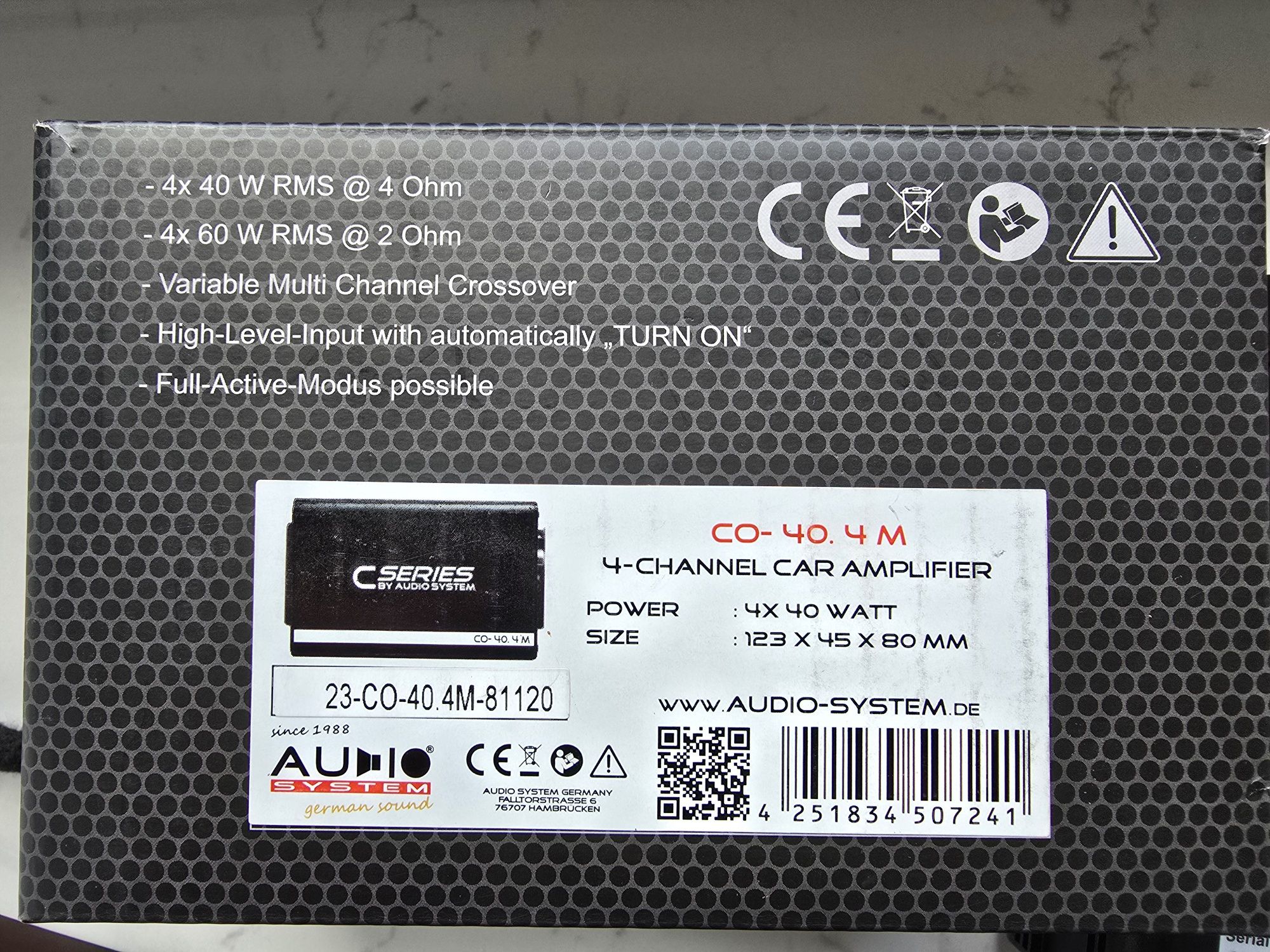 Wzmacniacz Audio System CO- 40.4M