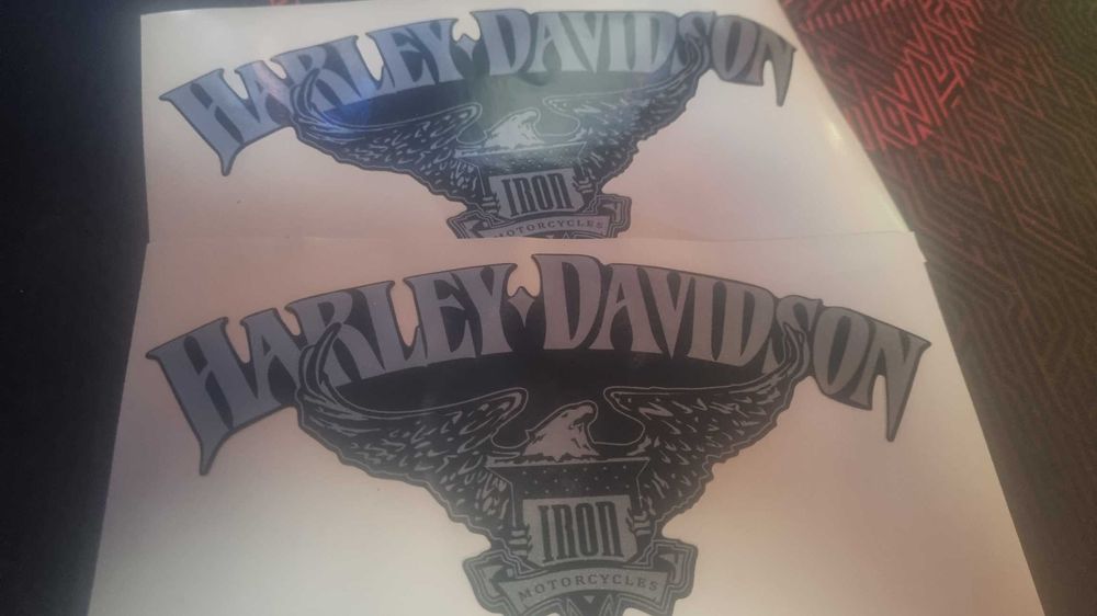 Harley 883 Naklejki na bak