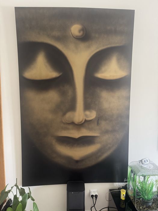Quadro em tela buda