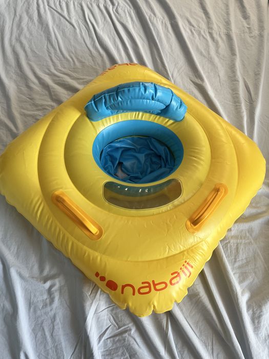 Kółko pompowane z siedziskiem dla malucha Decathlon