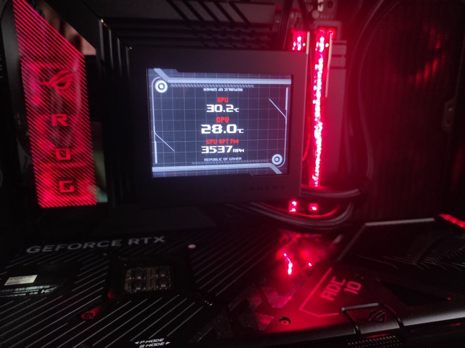 RTX 4090 ROG Strix, 13900K, Z790 Dark Hero. Ryujin III 360, 64gb 6400