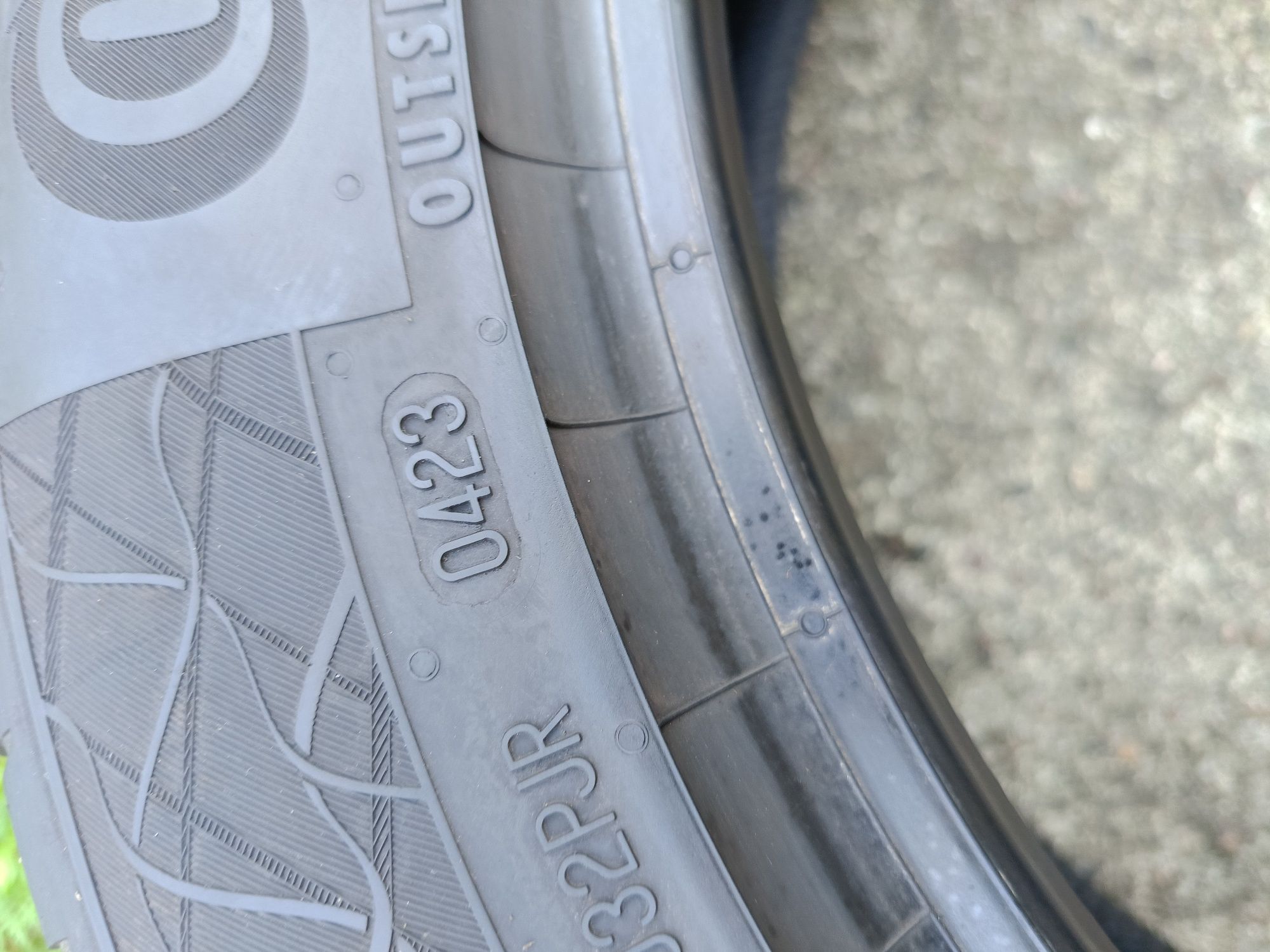 1szt Continental Premium Contact 7 215/55/17 98W XL 7,5mm 2023rok
