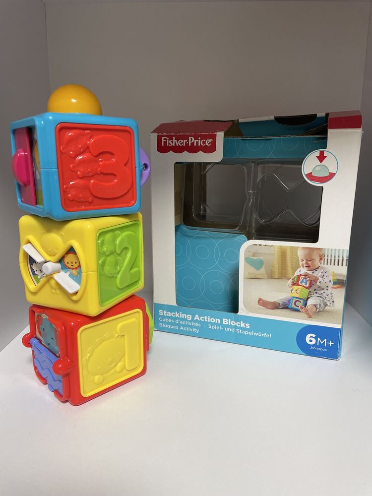 Кубики Fisher price