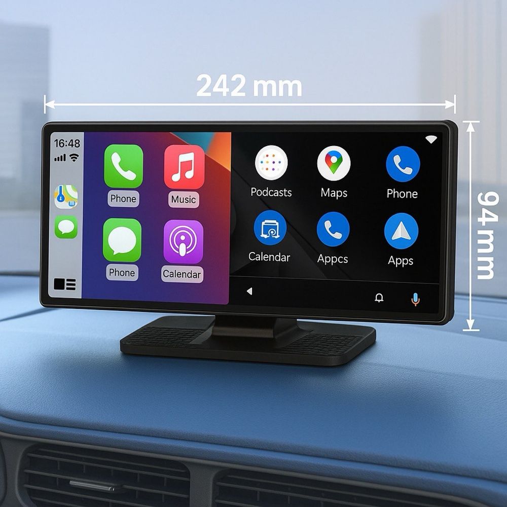 Android Auto Stacja multimedialna wideorejestrator Apple Carplay radio