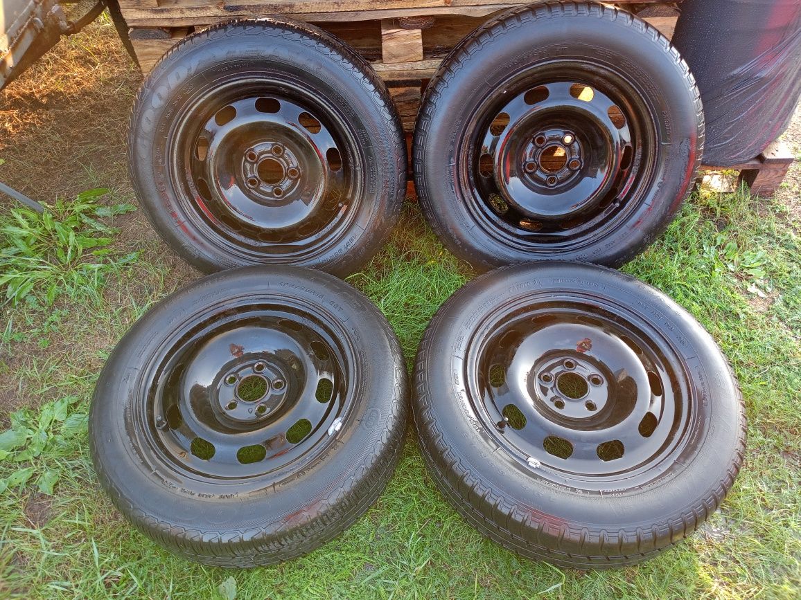 Felgi stalowe 15 cali 5x112 z oponami