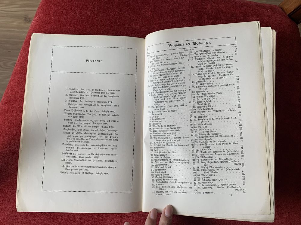 Старая немецкая книга (1910 год)