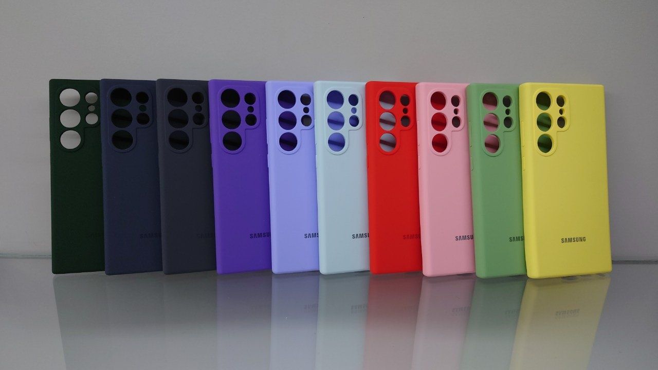 Топ! Samsung S24 Ultra Премиум софт тач с логотипом чехол чохол