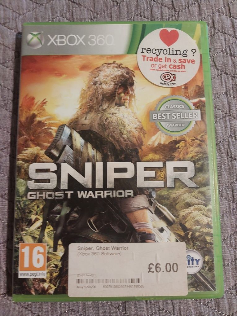 Sniper ghost warrior xbox 360