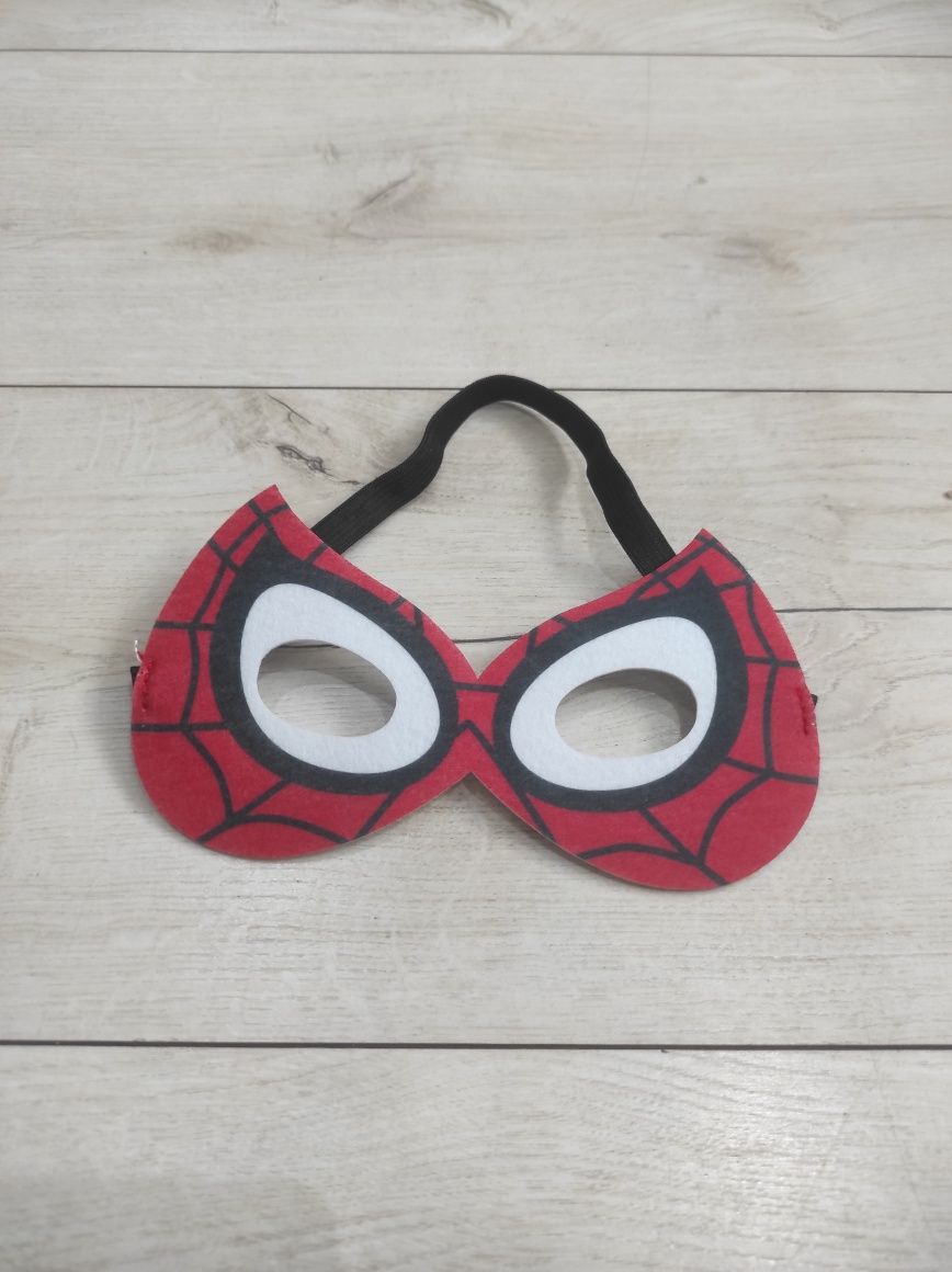 Spiderman filcowa maska dla dzieci karnawał