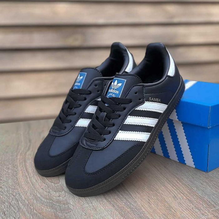 (23,5 см) Женские кроссовки на осень Adidas Samba / кеды Адидас Самба