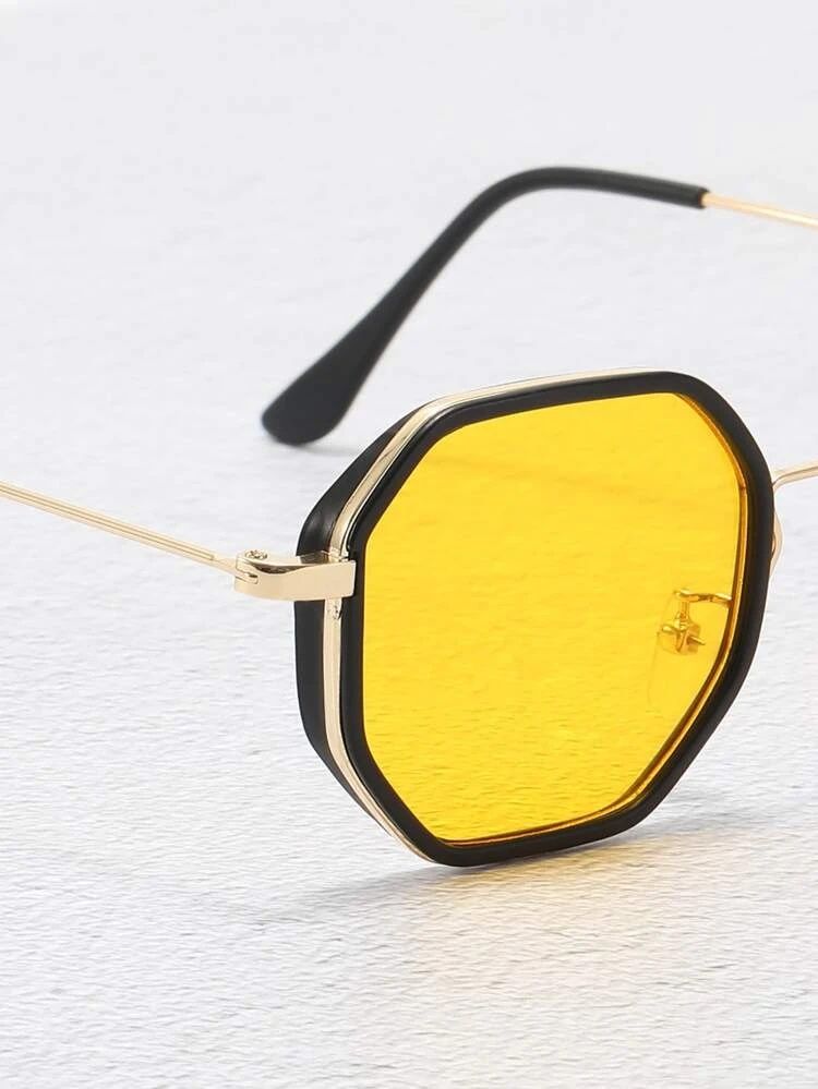Óculos Sol Amarelo (Novo)
