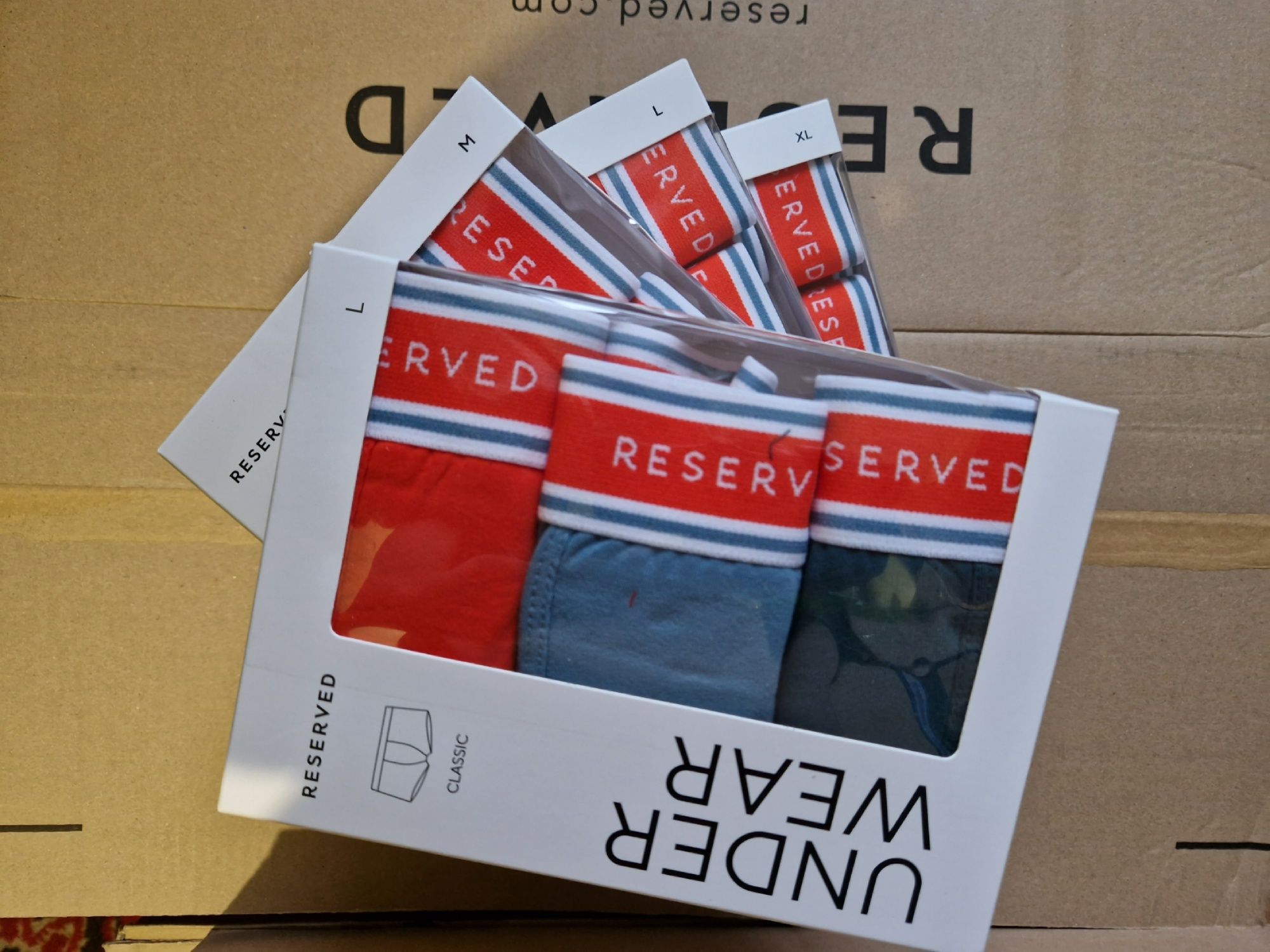 Мужские боксеры reserved упаковка