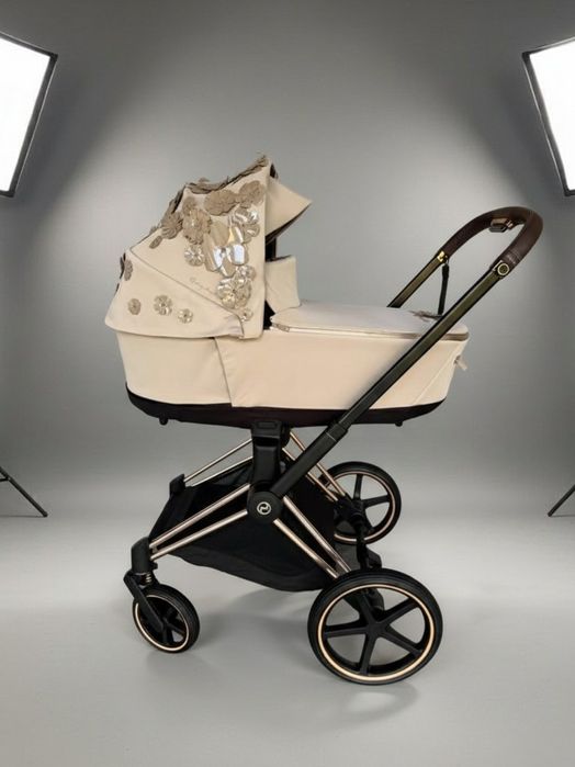 Wózek dziecięcy Cybex Priam 4.0 Simply flower beż