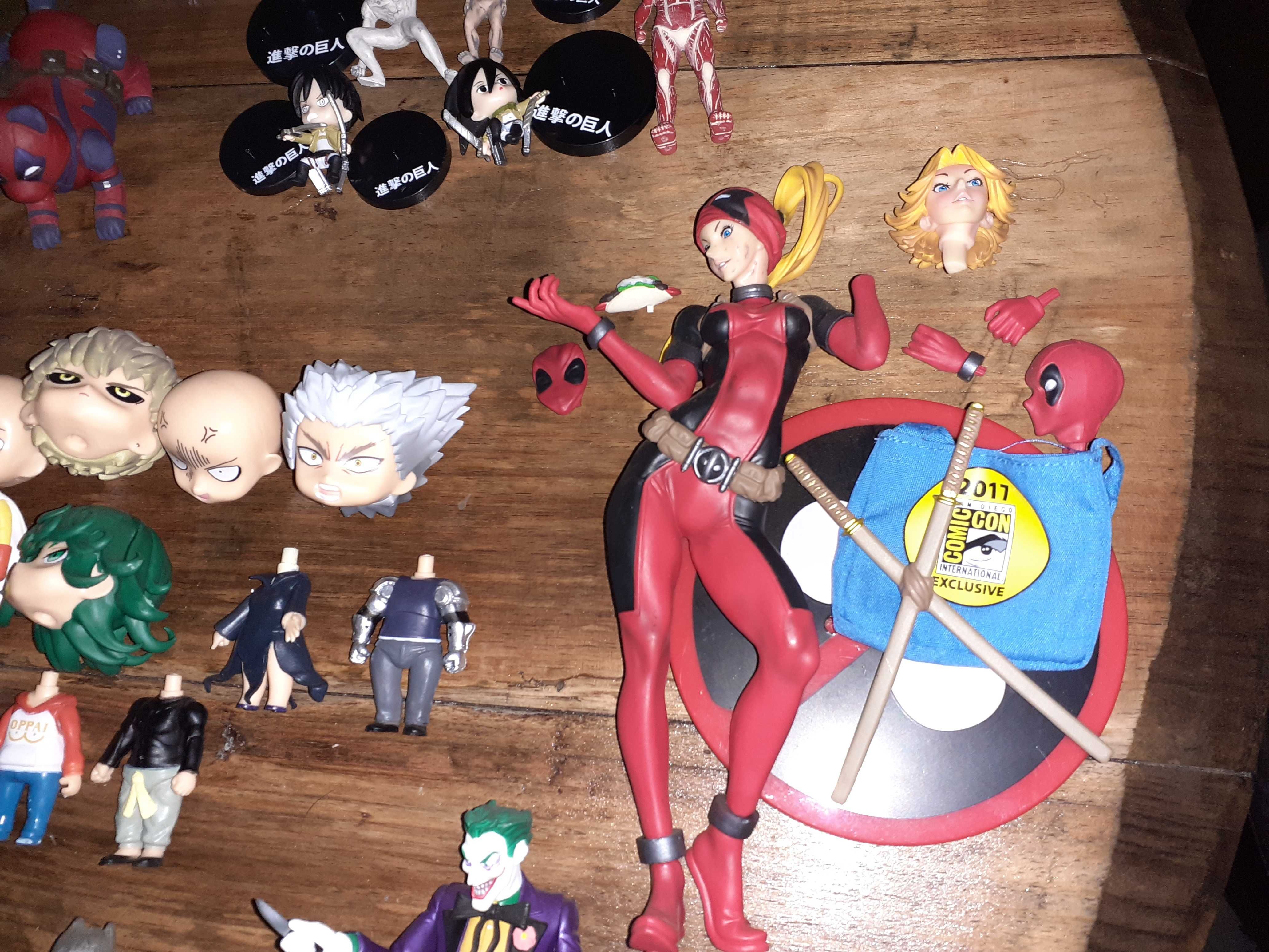 Figuras Joker Deadpool Naruto Venom One Punch Man Anime ...