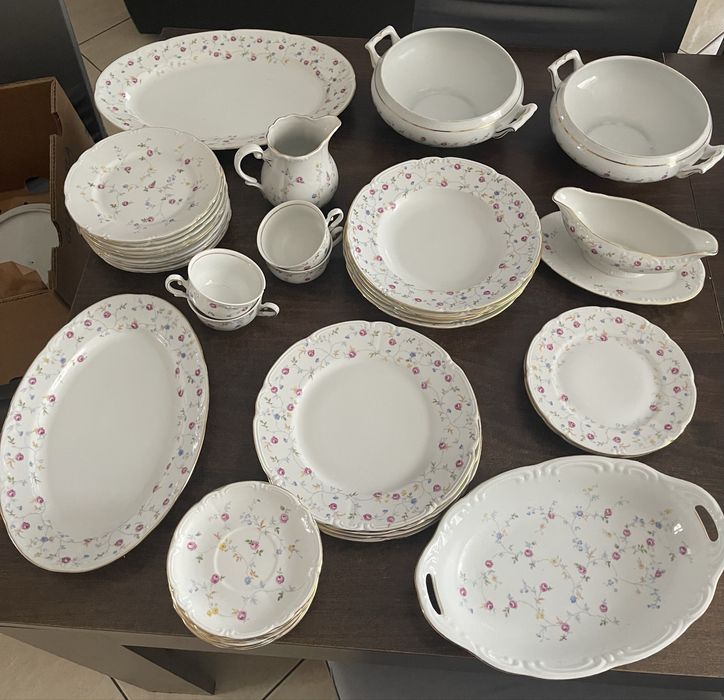 Vintage, Porcelana Arzberg z polowy XX wieku - serwis
