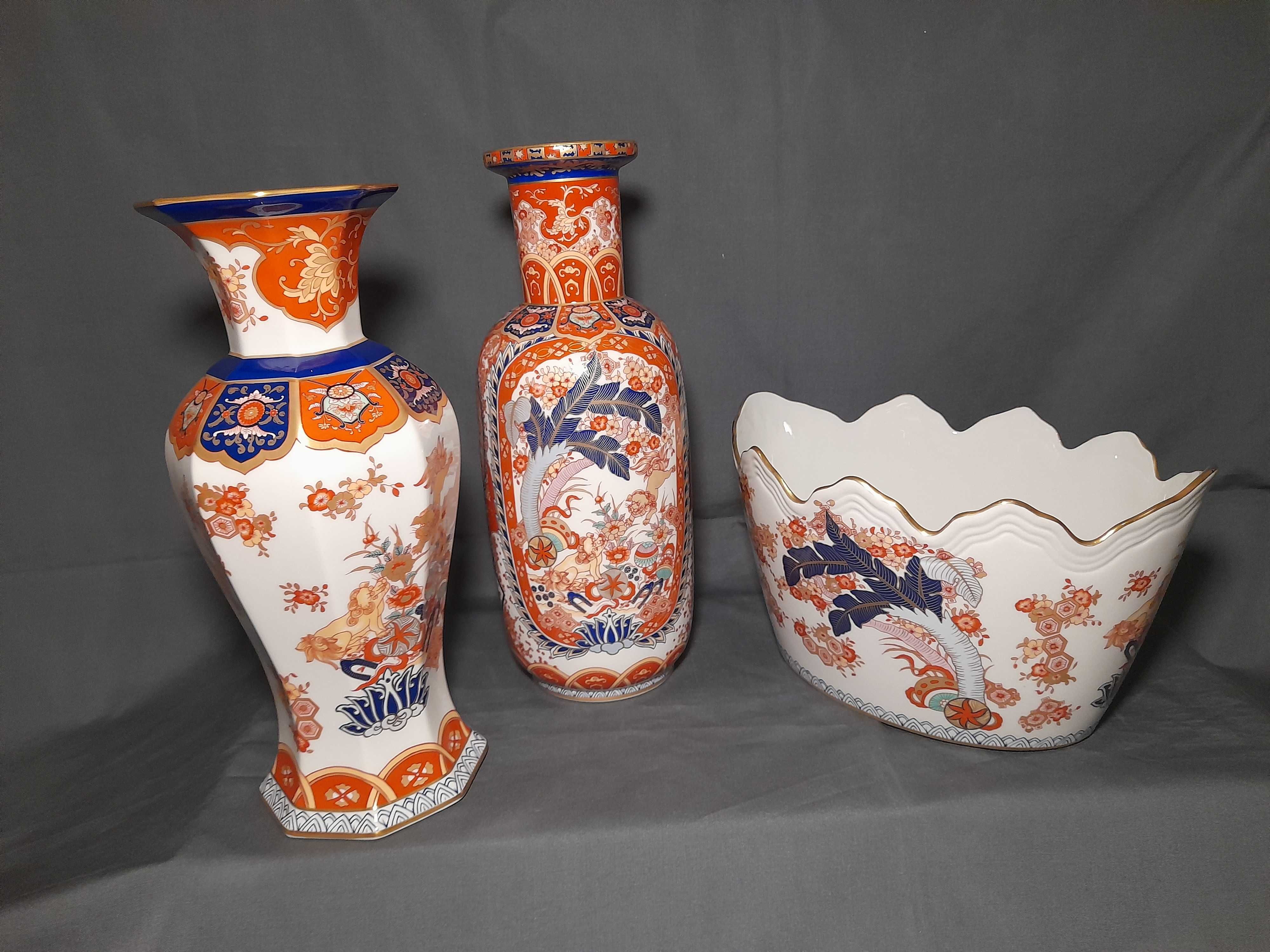 Jarra Pequim e jarra Tomé Vista Alegre Samurai, Fruteiro Samurai