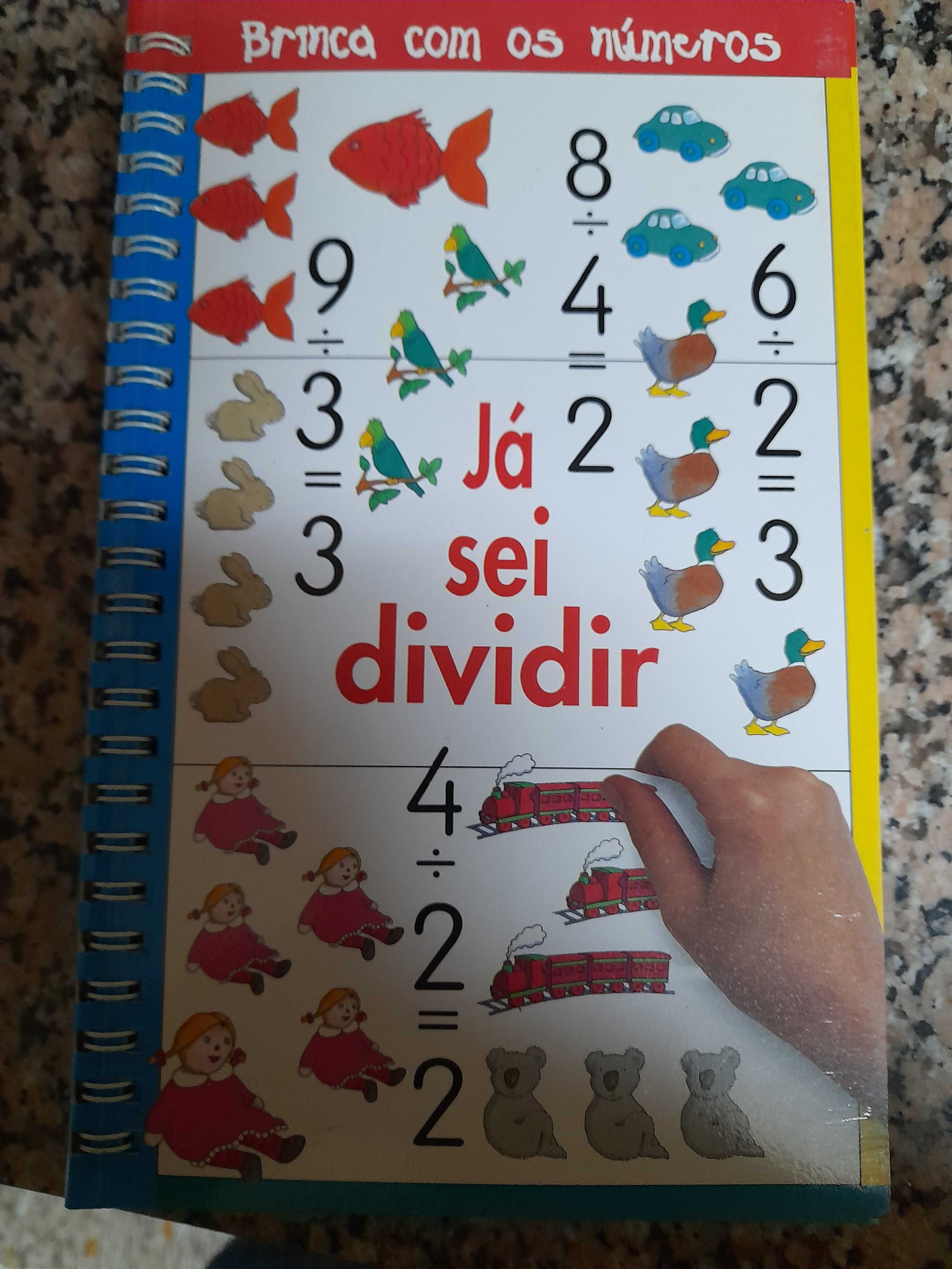 4 Livros: Já sei somar; subtrair; multiplicar e dividir