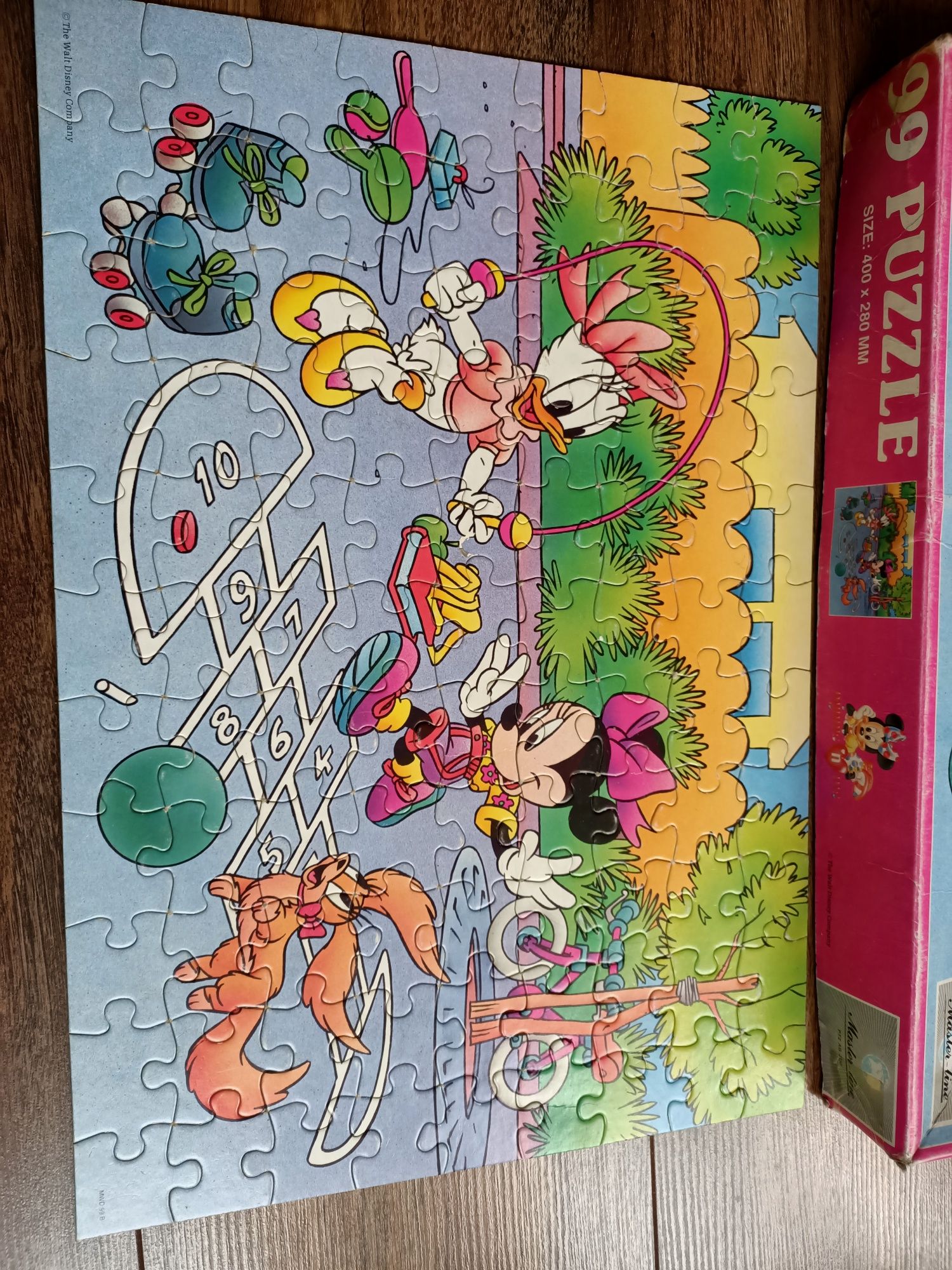 Puzzle Walt Disney Myszka Minnie i Daisy Master Line 99 elementów