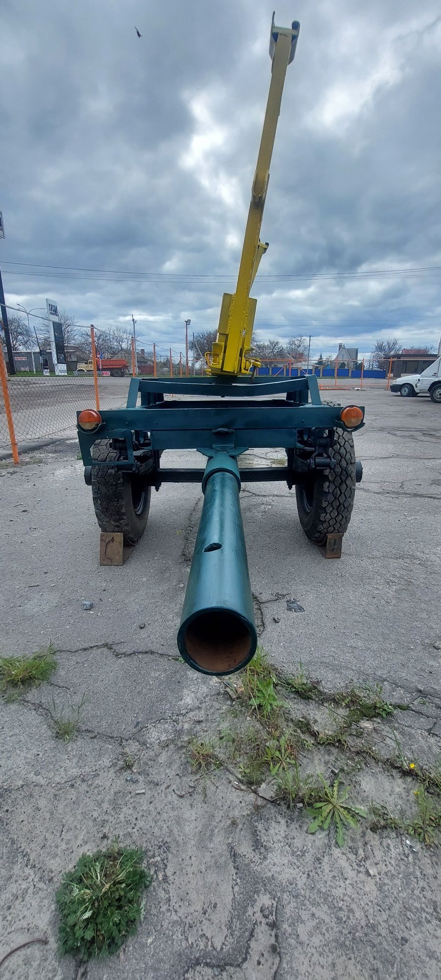 Причіп розпуск, причіп для перевозки лісу, електро опор, та іншого