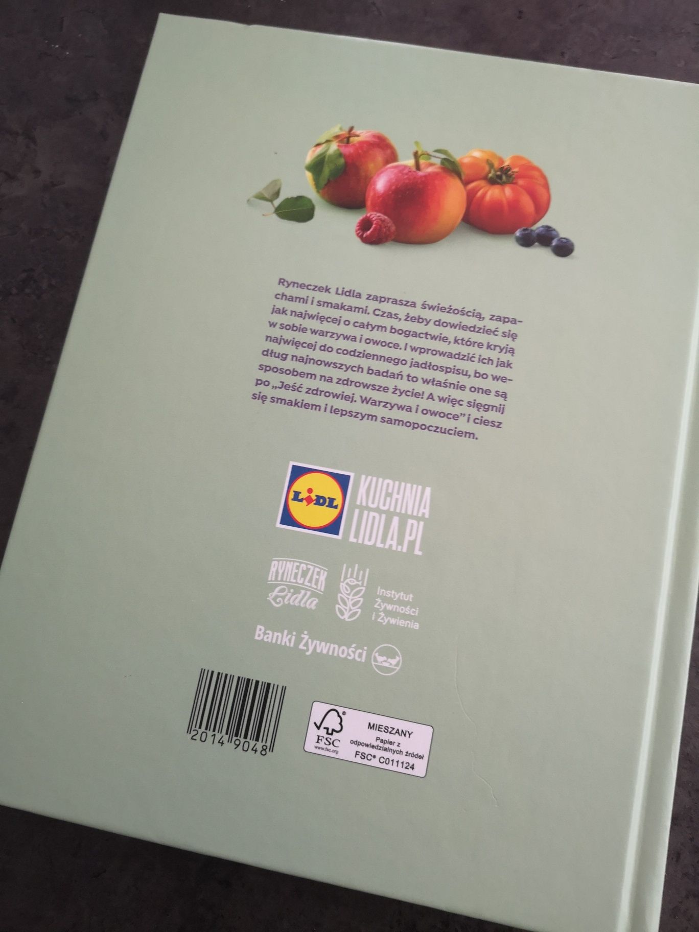 Jeść zdrowiej - warzywa i owoce (książka Lidl)