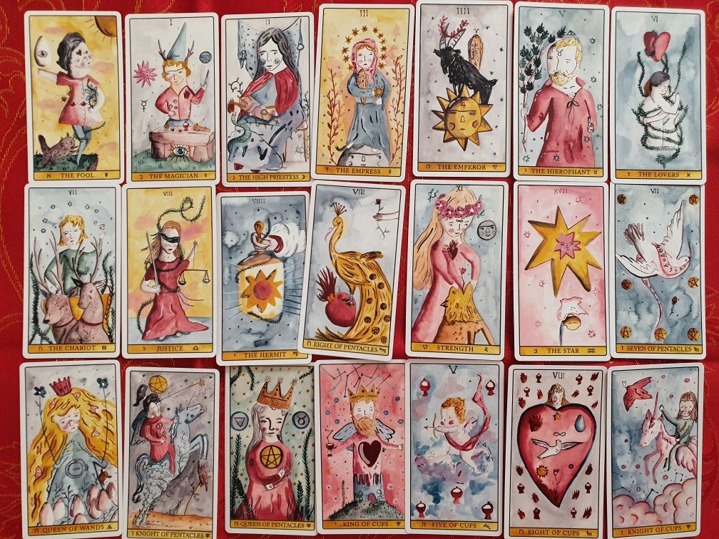 Tarot De Luz Oryginalny Fournier. Karty tarota. Wyrocznia Oracle