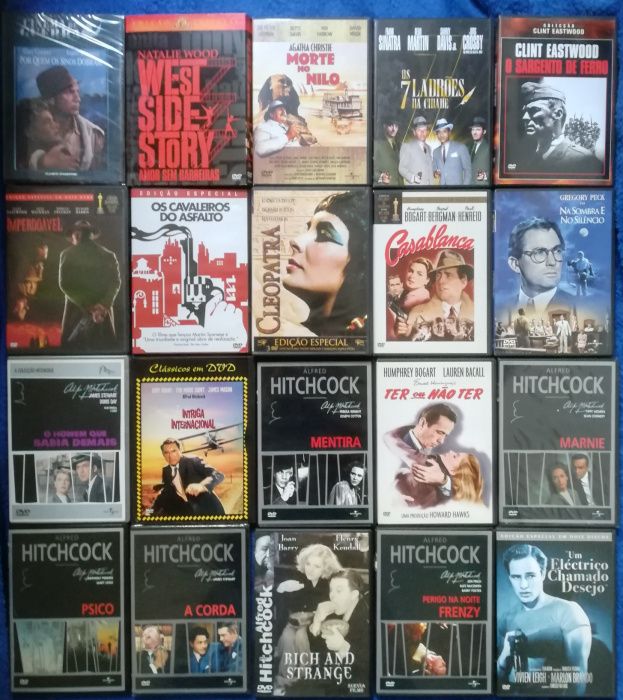 Lote 165 DVD's originais (Lote 1)