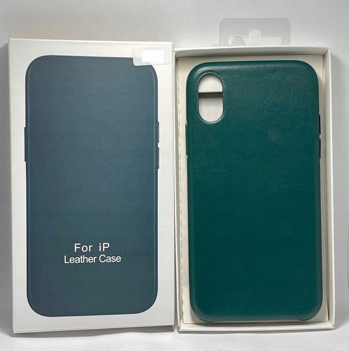 Etui Case Leather Skórzane Do Apple Iphone Xs Max