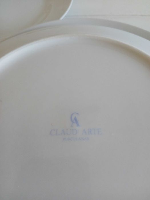 Conjunto Pratos de Sopa Porcelana Louça Dishes Set Pack Soup