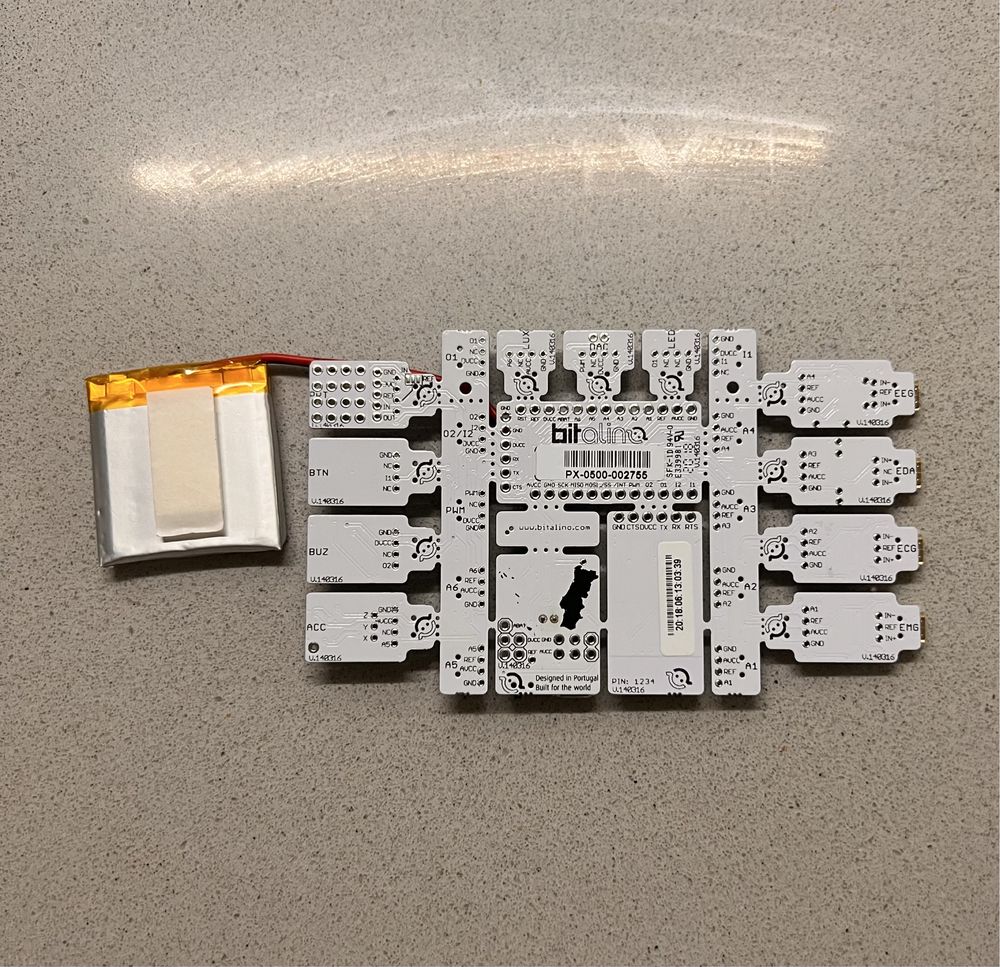 BITalino (r)evolution Board Kit BLE/BT: Kit Biomédico Completo