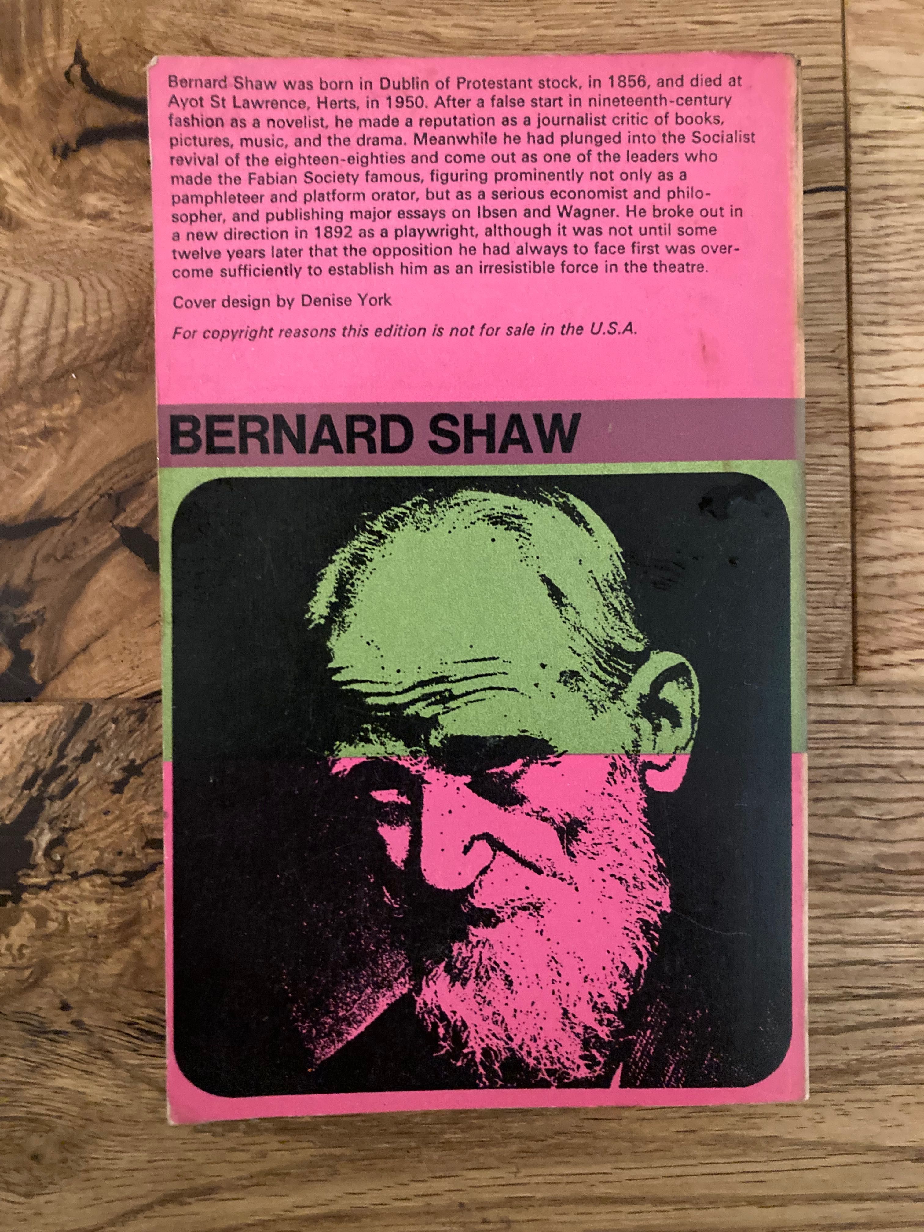 Bernard Shaw, Penguin plays