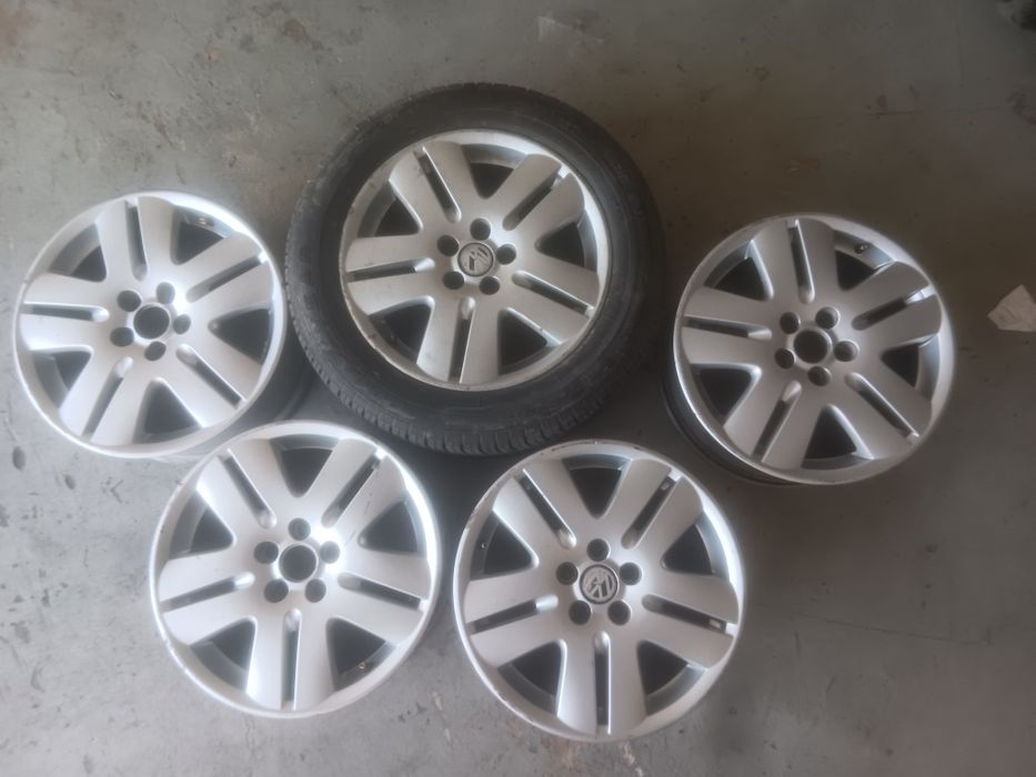 Jantes 17" peugeot (206 RC) + jantes VW