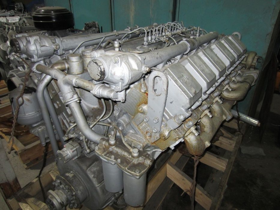 Двигатель ЯМЗ-240НМ2-1 500л.с БЕЛАЗ с турбоннадувом 240НМ2-1000186