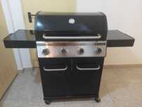 Barbecue a gás de 4 queimadores