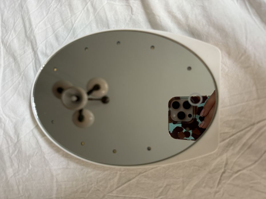 Lusterko podróżne podświetlane ideen welt rossman białe na baterie